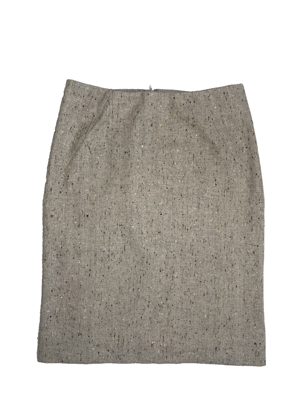 Theory Skirt Womens Sz 6 Wool Blend Speckled Career Office Corpcore Knee Length